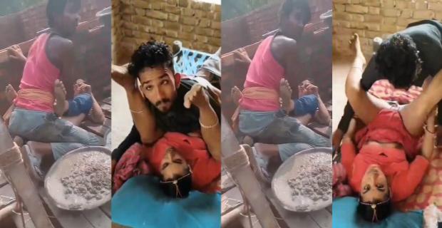Dehati Desi Construction Wife Viral Fuck – House Wife MMS